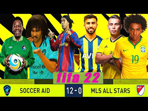 FIFA 22 PC- ICONS All Stars [Soccer AID] Vs MLS All Stars