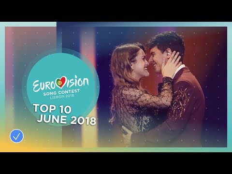 TOP 10: Most watched in June 2018 - Eurovision Song Contest