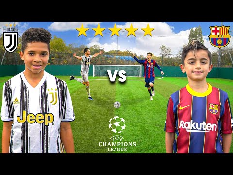 KID RONALDO vs KID MESSI