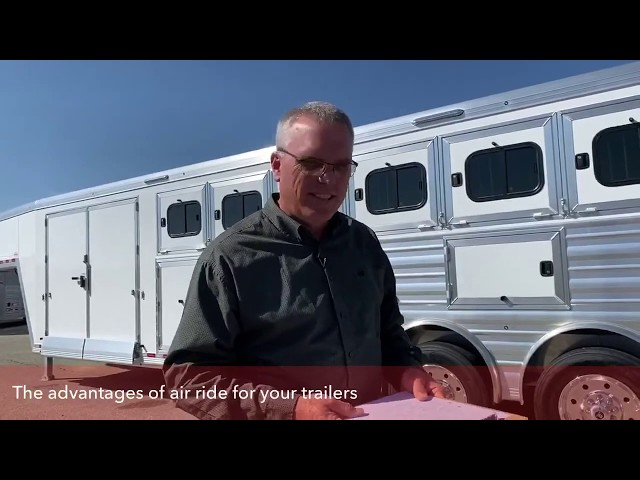 Transwest Truck Trailer RV with The Benefits of Air Ride