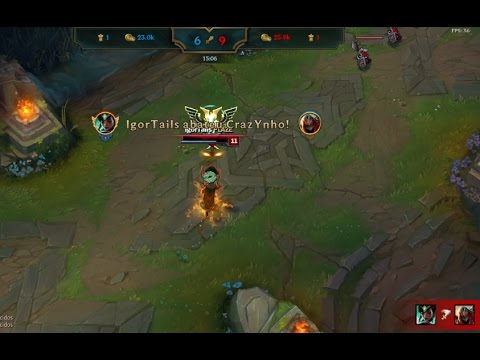 Karma DIVE Zed + Karma Solo Maokai [720pᴴᴰ]