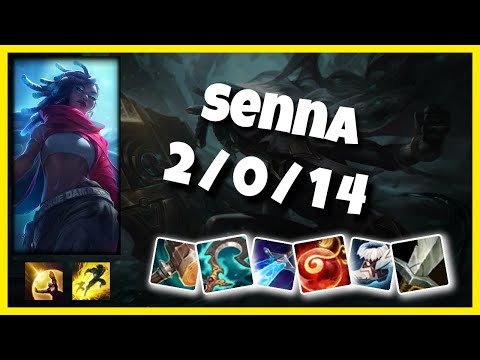 Senna 10.25 Gameplay Challenger Replay S11 Support (2/0/14) - KOREAN