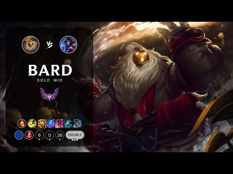 Bard Mid vs Ahri - EUW Master Patch 13.18