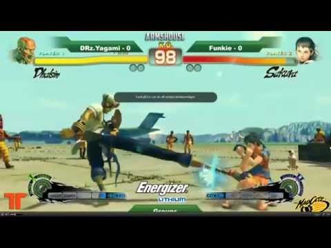 DreamHack Summer 2012 - Groups - DRz.Yagami (Dhalsim) vs. funkie (Sakura)