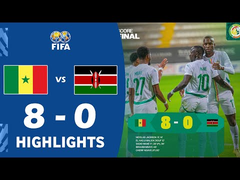 Sénégal vs Kenya 8-0 ️RÉSUMÉ | Match amical international 2025