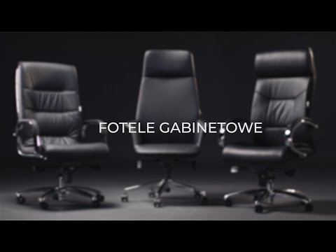 Ekskluzywne fotele gabinetowe Grospol - Wyrafinowane rozwiązania dla Twojego biura