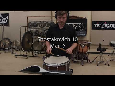 Shostakovich 10 Mvt. 2 - Snare Excerpt