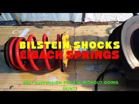 BMW E36 Bilstein & Eibach Lowering Suspension Strut and Spring Set - Best Suspension 4 Da Money