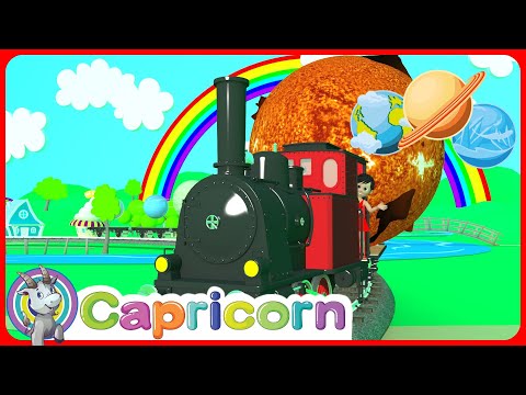 Treni i Planeteve - Sistemi diellor - Planetet - Emrat e Planeteve