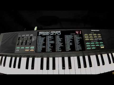 Yamaha PSS-270 Synthesizer year 1986, 2op FM synth + arranger image 11
