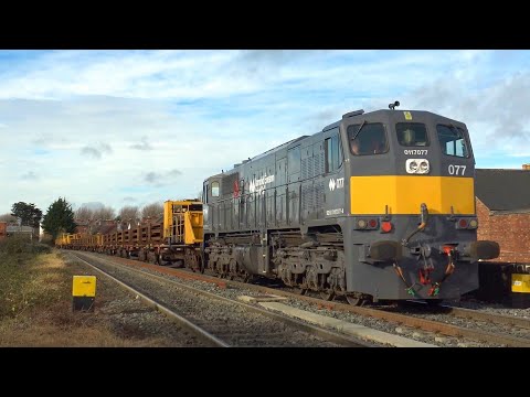 Irish Railways Engineering Trains 2020 Final Part - HOBS, CWR & Materials