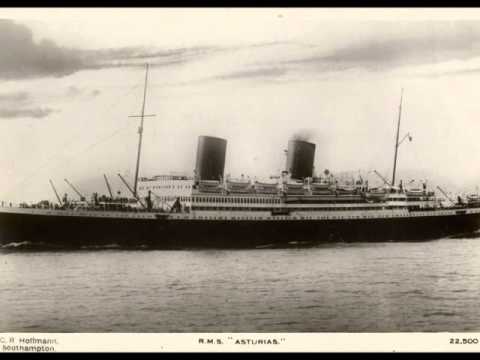 RMS Asturias, Royal Mail Line, Ray Miller - Sorry, Twenties