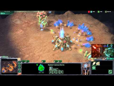HD Starcraft 2 PvT Commentary WhiteRa vs Starslayer p1