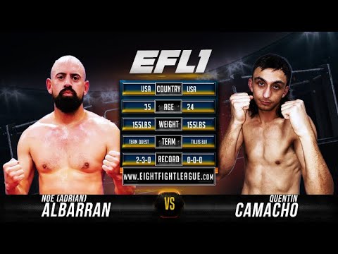 Noe "Adrian" Albarran vs Quentin Camacho - EFL1