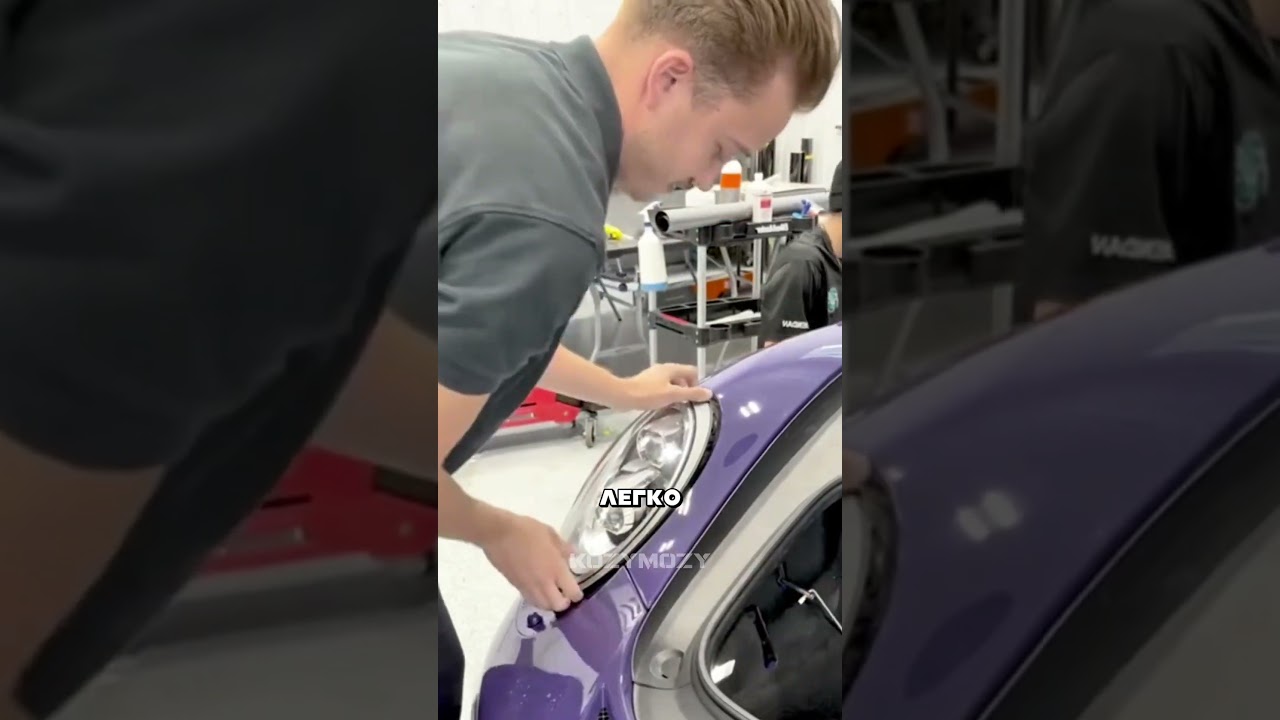 Секрет дорогих фар Porsche #факты #технологии #автомобили #авто #растения #деньги