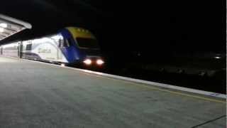 preview picture of video 'Countrylink XPT 2006 arrives at Casino NSW 21 July 2012'