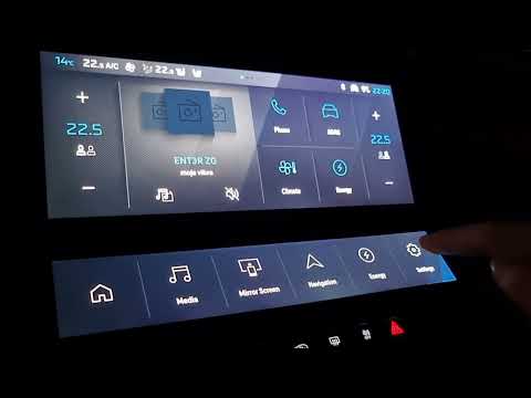 2022 Peugeot 308 - How to turn on 3D digital cluster & ambient lighting?