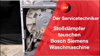 Stoßdämpfer tauschen bei einer Bosch / Siemens Waschmaschine
