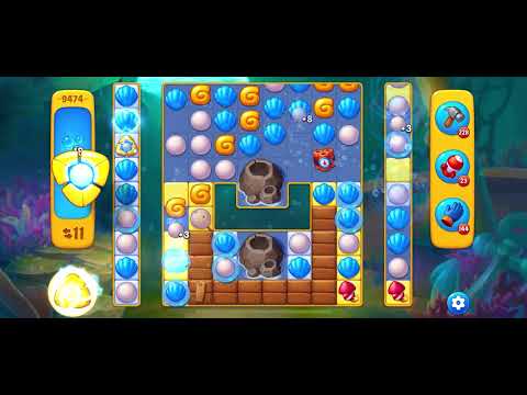 Fishdom level 9474 no boosters フィッシュダム
