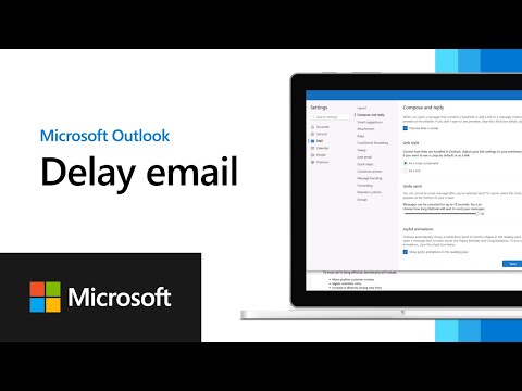 How to delay an email in the new Outlook for Windows