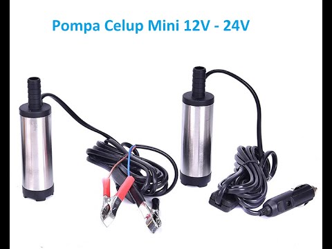 Pompa Celup Solar DC 24V Mini Submersible Pump Transfer Minyak Solar Pompa Celup Solar DC 24V Mini Submersible Pump Transfer Minyak Solar
