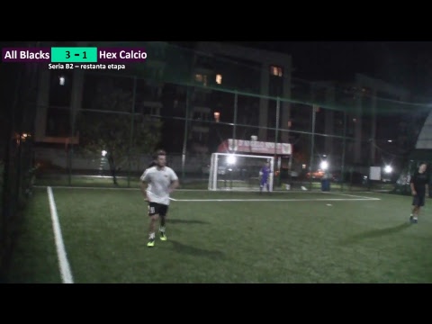 All Blacks VS Hex Calcio (Sjcam 2) (seria B2 – restanta etapa 8)