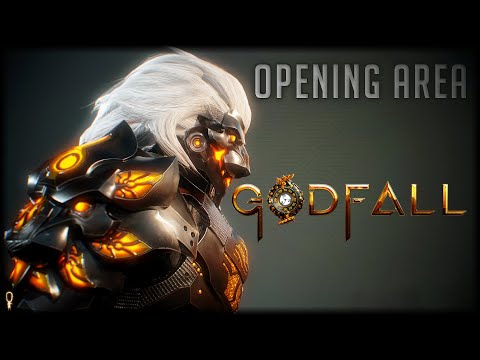 Godfall - Let's Play Gameplay Part 1 - The Sunforge Temple
