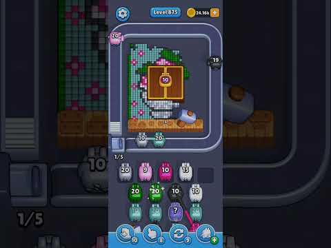 Pixel Flow Level 875 Walkthrough