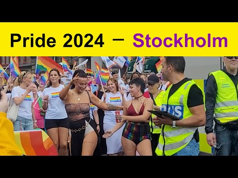 STOCKHOLM PRIDE PARADE 2024