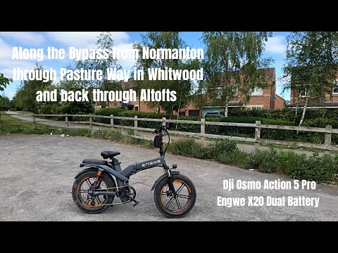 Along the Bypass from Normanton through Pasture Way in Whitwood and back through Altofts