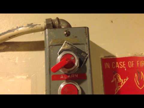 Locked Antique Otis?/Spencer? Bottom Drive Winding Drum Manual Freight Elevator in San Francisco, CA