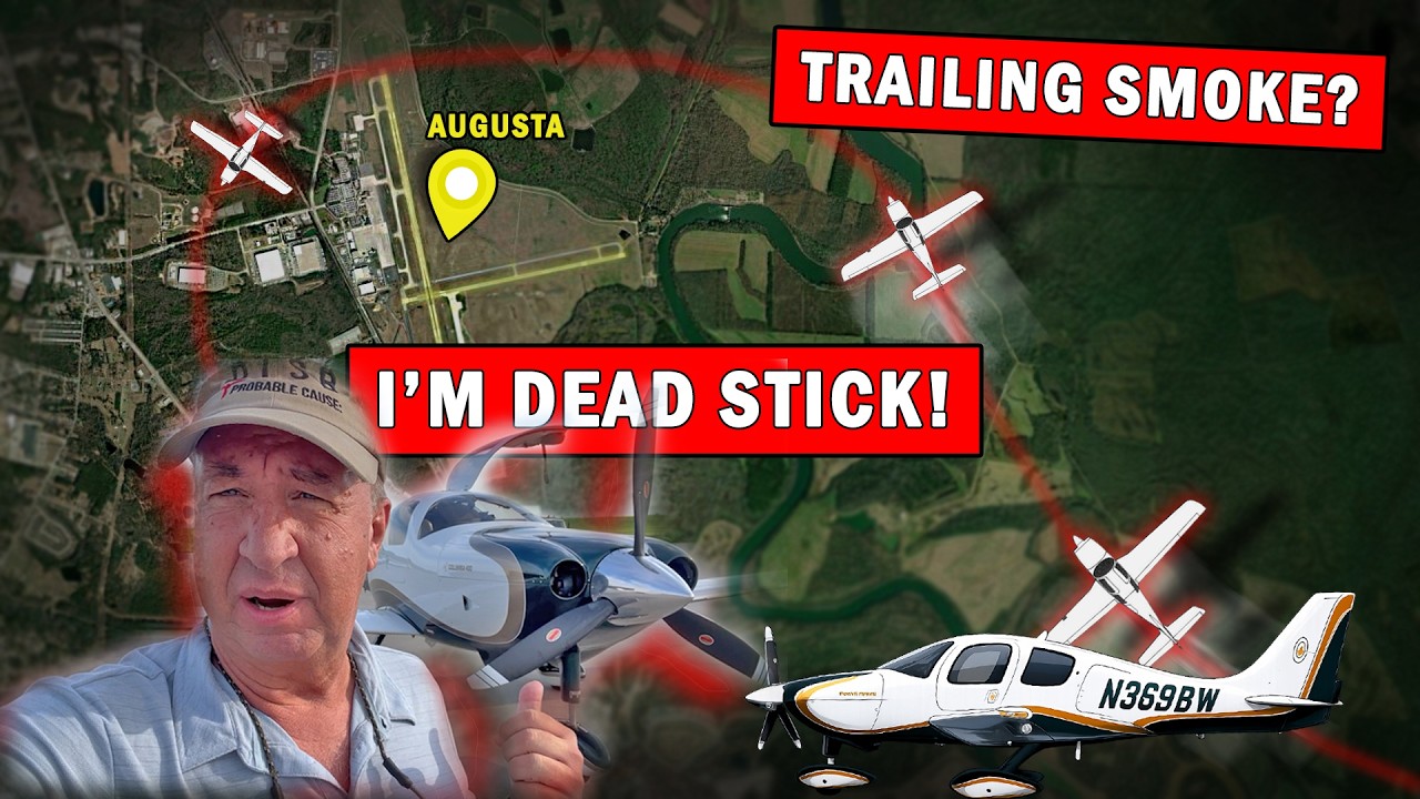 Audio on Dan Gryder's Emergency | Ferry Flight Went Wrong