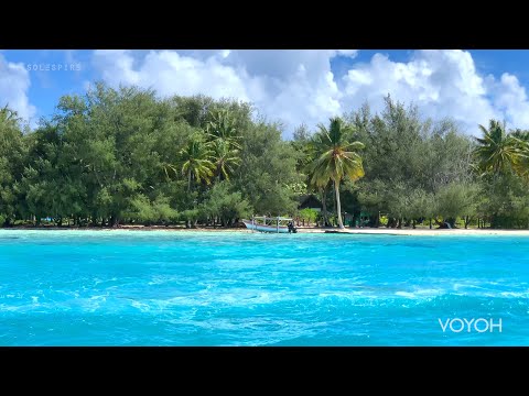 Visiter l'île Blue Heaven | Motu Paahi | Bora-Bora, Polynésie française 🇵🇫 | Voyage 4K