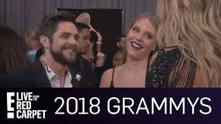 Thomas Rhett Gushes Over "Amazing" Daughters at 2018 Grammys | E! Live from the Red Carpet