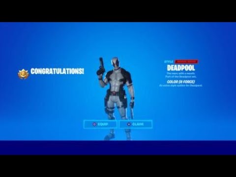 Find DEADPOOLS SHORTS and SALUTE DEADPOOLS PANTS LOCATION|Fortnite Battle Royale