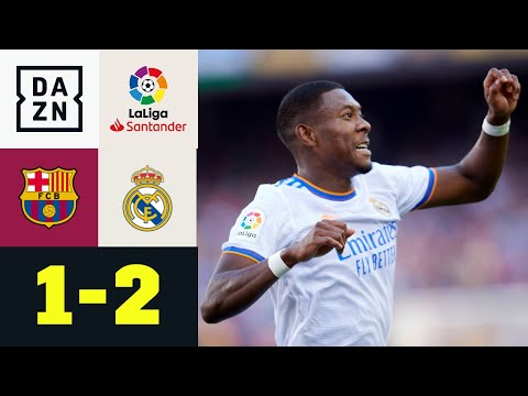 Alaba-Knaller & spätes Drama! Real siegt im Clasico: FC Barcelona - Real Madrid 1:2 | LaLiga | DAZN