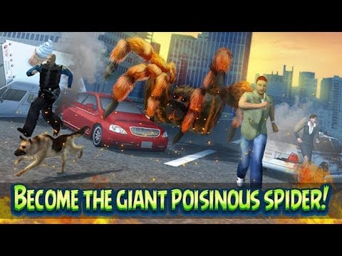 🕷🕸Giant Spider City Attack Simulator 3D-Симулятор “Паук Муравей ”-By Virtual Animals World-Android