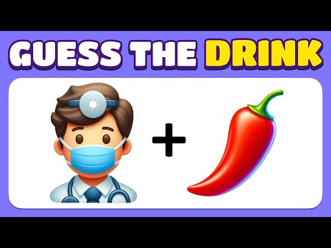Guess the DRINK by Emoji - 40 Ultimate Levels 🧃🍹🥤
