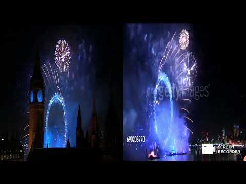 London NYE Fireworks 2016