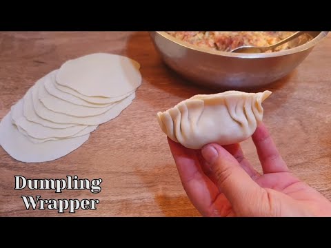 Homemade Dumpling Wrapper | How to make Dumpling Wrapper at Home