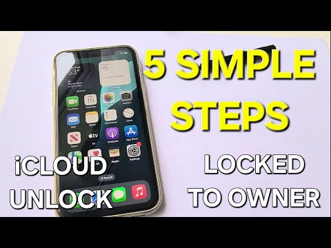 iCloud Unlock Your iPhone 6,7,8,X,11,12,13,14,15,16✔️Bypass Owner Locks in 5 Simple Steps! 🔓📱"
