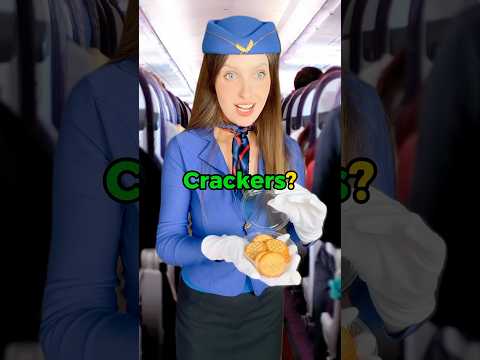 Ordering snacks on the plane ✈️ Plane Vocabulary #learnenglish #teachingenglish #english