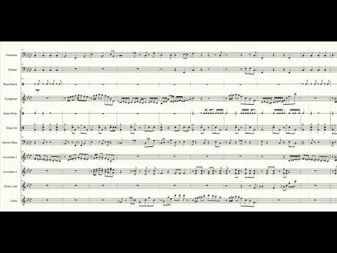 Lemmy's Grand Finale (Paper Mario: Color Splash) - Transcribed Score