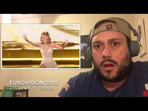 ESC 2015 Reaction Series to 21st Place - SPAIN!