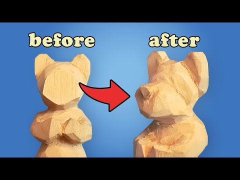 How to Repair Your Wood Carving - Whittling Tips for Beginners