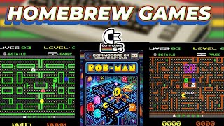 Rob-Man - New Commodore 64 Game 2026
