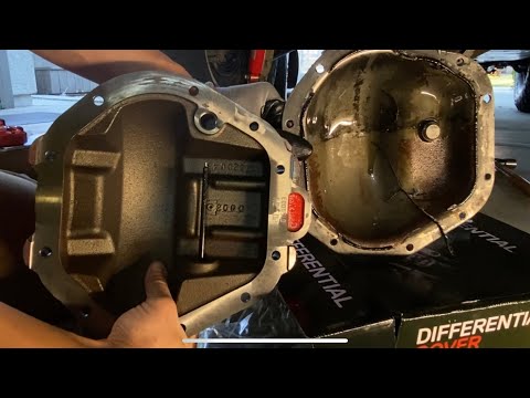 ARB Diff Cover vs Stock + Lubelocker Gasket.