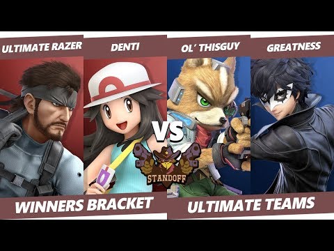 Standoff 2019 SSBU - Ultimate Razer & Denti Vs. Ol'ThisGuy & Greatness Smash Doubles Winners Round 3