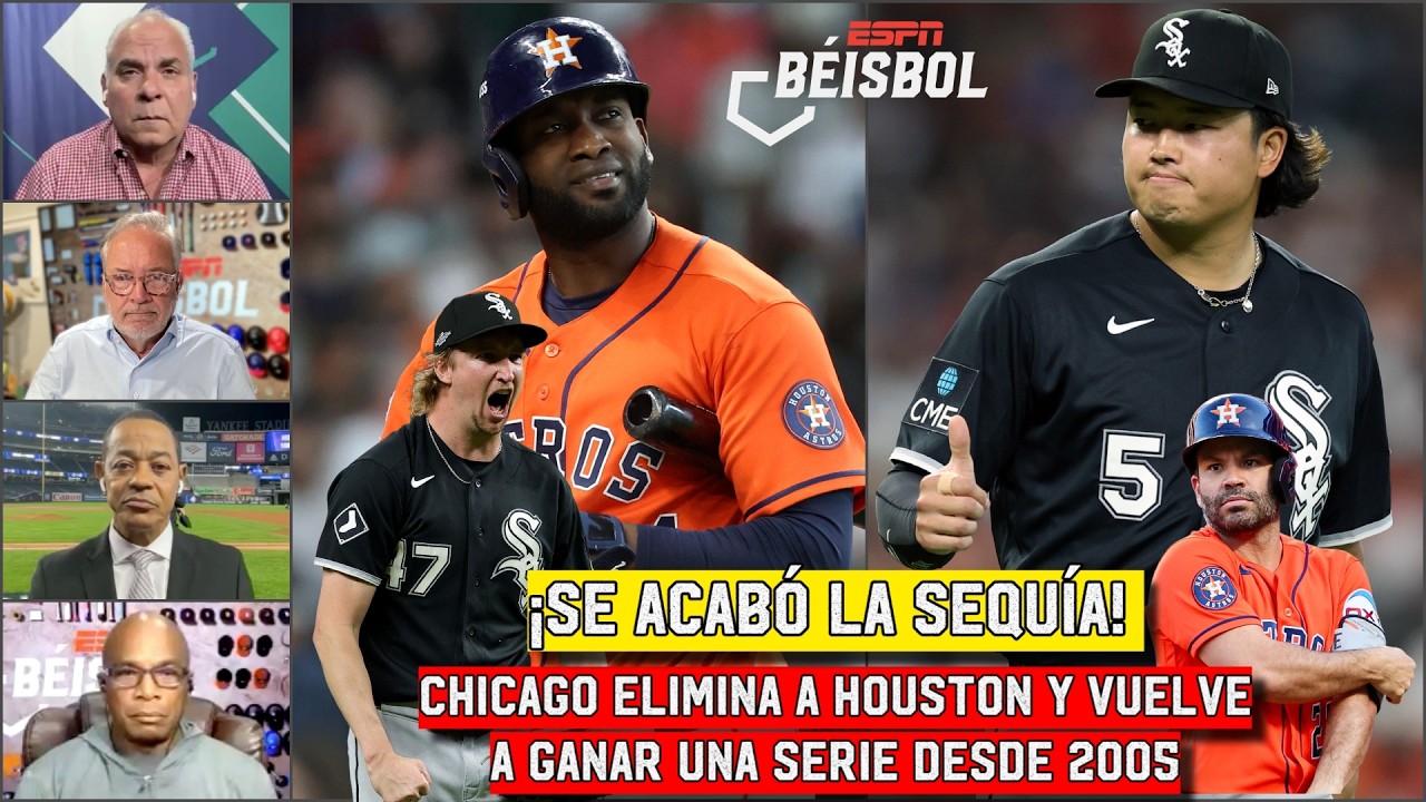 CHICAGO ESTÁ DE REGRESO. WHITE SOX ELIMINAN a los ASTROS y avanzan en los playoffs | ESPN Beisbol