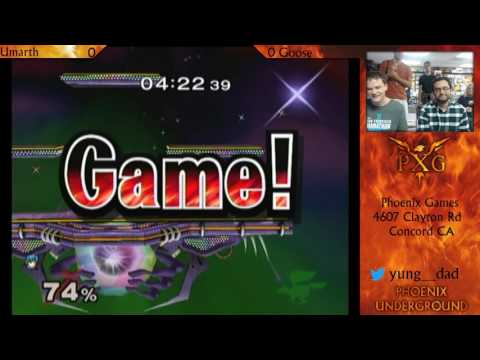 Phoenix Underground #50 Winners Quarters:  Umarth (Marth) vs Goose (Falco)